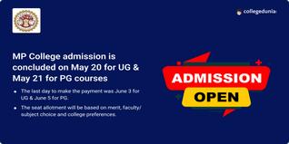 MP Colleges Admission Concluded @epravesh.mponline.gov.in, Check Eligibility & Seat Allotment Process Here!